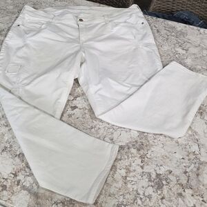 Old Navy Women's Skinny White Jeans